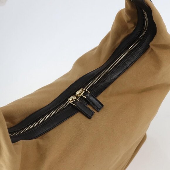 Authentic GUCCI GG Canvas Web Sherry Line Bag Beige Brown gold 001 4287 - Picture 13 of 16